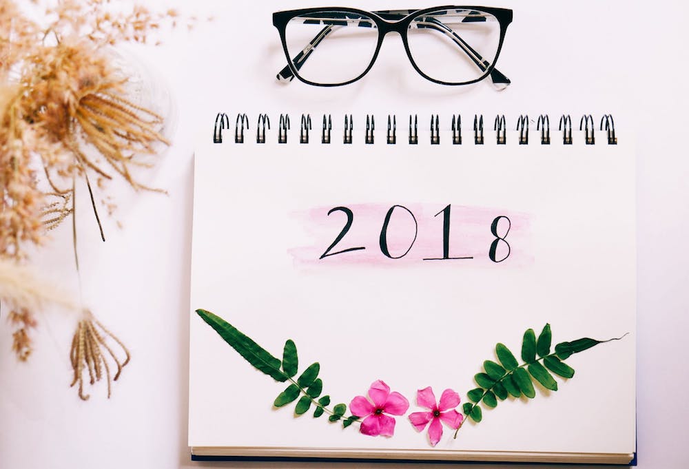 2018 Notebook and How to Keep Your Financial New Year's Resolutions