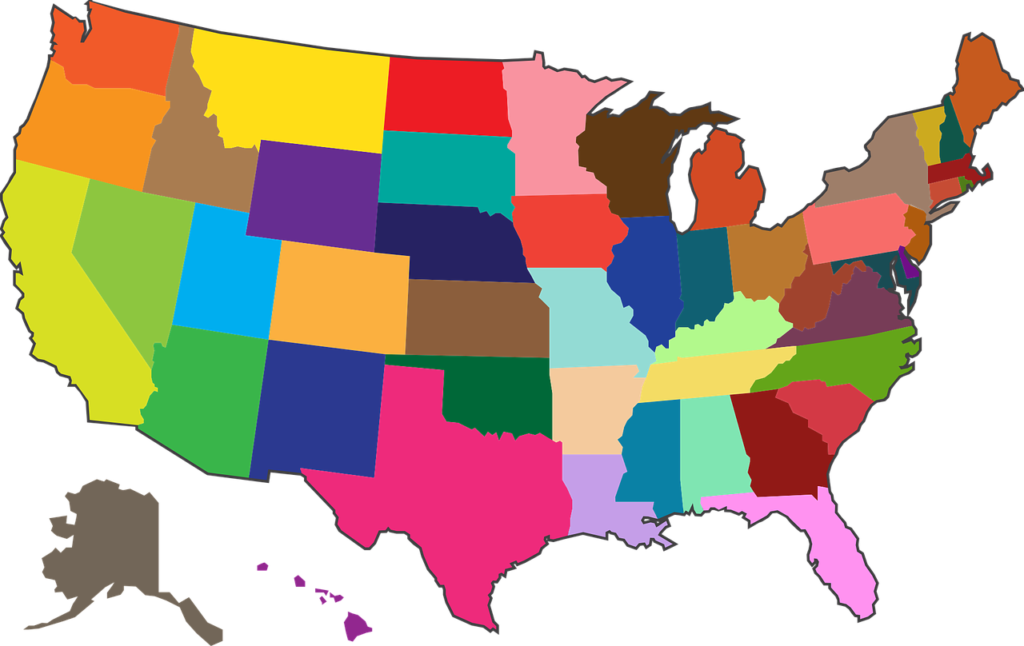 Map of The United States and How Much It Costs to Retire in Each State
