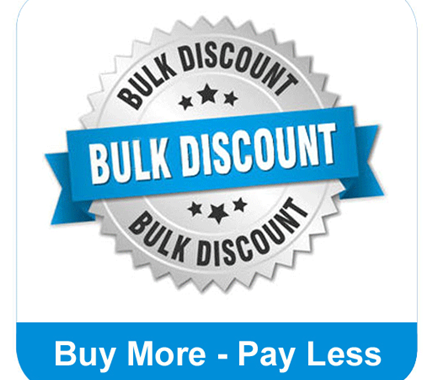Bulk Discount Badge and How Buying Bulk Is a Mistake