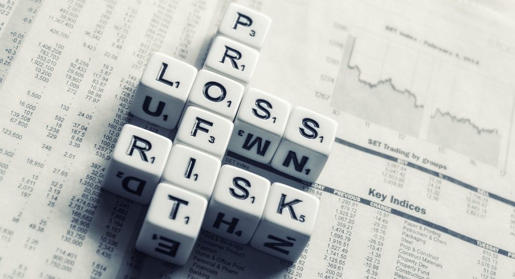 Handling Volatile Markets + Alphabet Cubes With Words Profit, Loss, And Risk Put On By Apprise Wealth Management