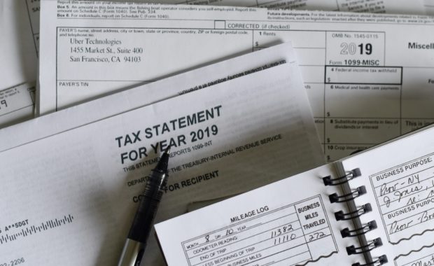 Tax Statement For Year 2019 And Notebook Put On By Apprise Wealth Management