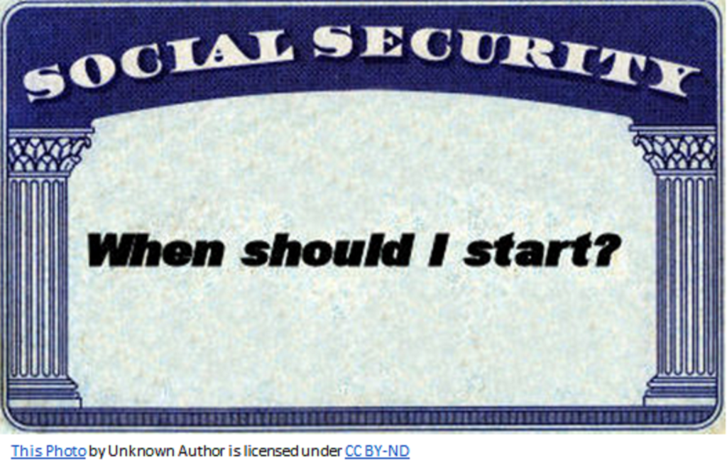 Social Security Card With Words When Should I Start By Apprise Wealth Management