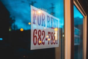 For Rent Sign and Tips on Real Estate Investing