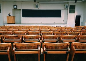 College Classroom and How to Choose the Best College + Five Favorite Reads