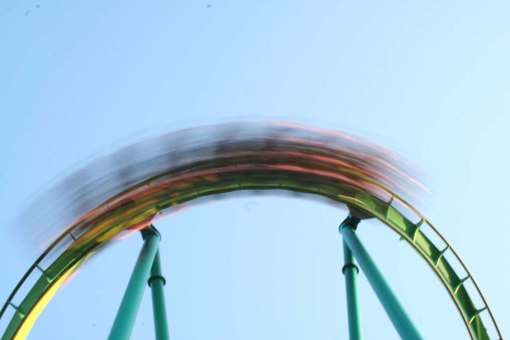 fast moving rollercoaster-nine suggestions to help you stay sane in a volatile market